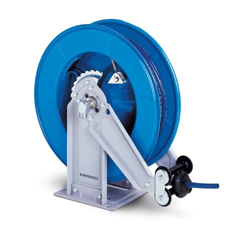 Blue compressed air hose reel: order and safety for your compressed air ...