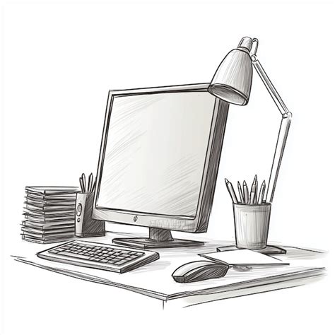 Image result for Computer Monitor Drawing