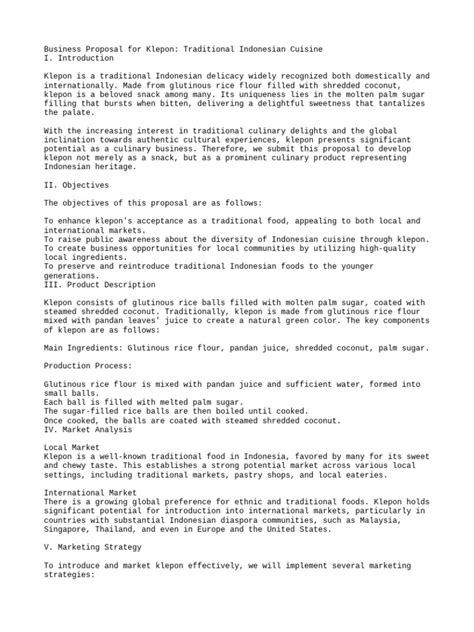 Bussiness Proposal Indonesia 的图像结果