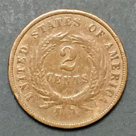 1864 2-Cent Piece ~ G-6
