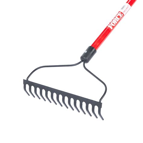 EMSCO GROUP Cavex Workforce 14-Tine Bow Rake - 54 in. Fiberglass Handle ...