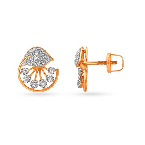 Modern Differentiated Stud Earrings