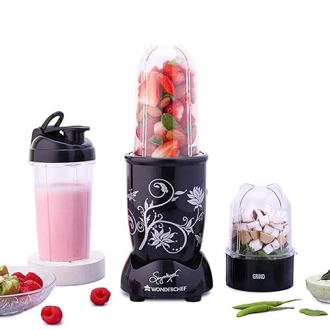 Buy Wonderchef Nutri-blend Mixer Grinder Blender, Smoothie Maker, 3 ...