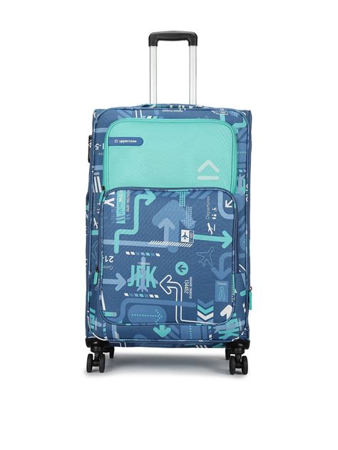 Large Soft Luggage Trolley Bags for Men & Women - uppercase