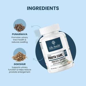 Prosta Care Capsules for Prostate Health | Life Aveda