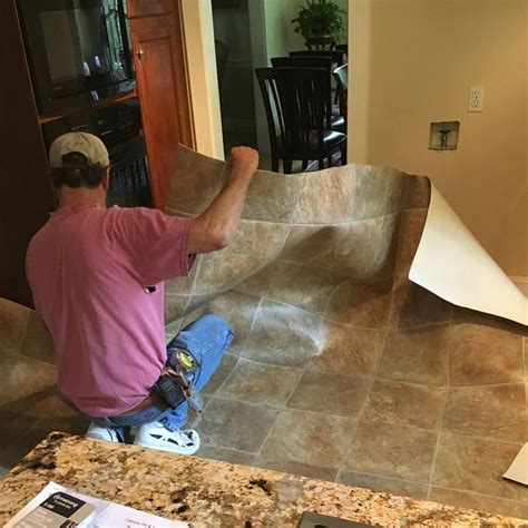 Installing a new sheet vinyl kitchen floor can make a world if ...