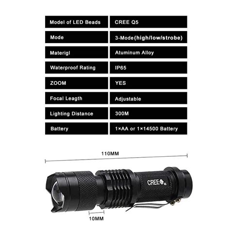 Image result for Small Tactical Flashlight