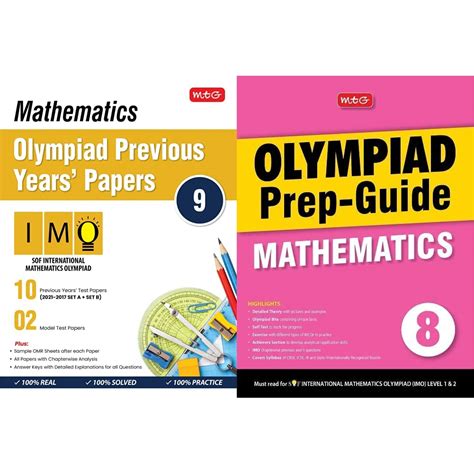 Buy MTG Mathematics (IMO) Olympiad Previous Years Papers with Mock Test ...
