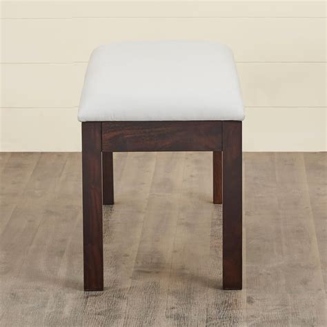 Buy Veda Eden Sheesham Wood Big Dining Bench - Grey from Home Centre at ...