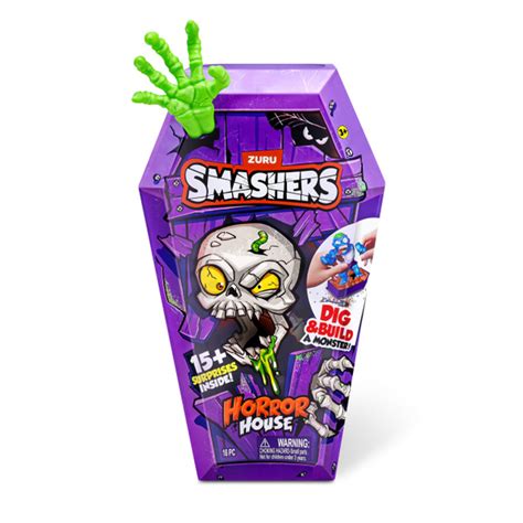 ZURU Smashers Horror House Series Фигурки, Интерактивные игрушки из ...