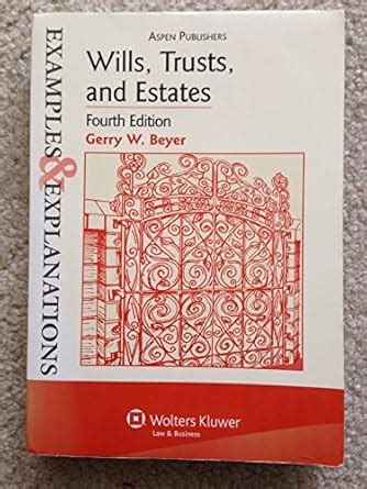 Buy Wills, Trusts And Estates (Examples & Explanations) Book Online at ...