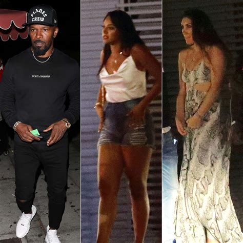 Jamie Foxx Dines With Rumored Flame Sela Vave, Ex Kristin Grannis | Us Weekly