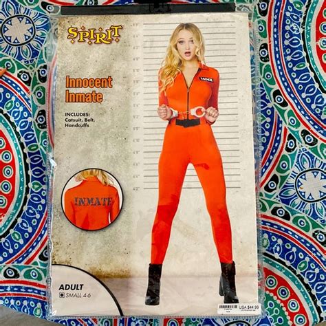 Spirit | Other | Spirit Halloween Innocent Inmate Costume | Poshmark