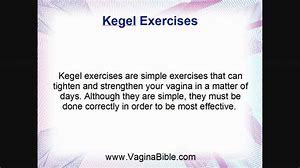 Kegels workout for sex