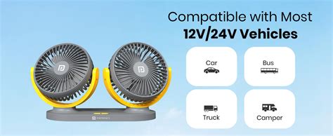 Portronics Twin Cool Dual Head Portable USB Powered Fan With 360 ...