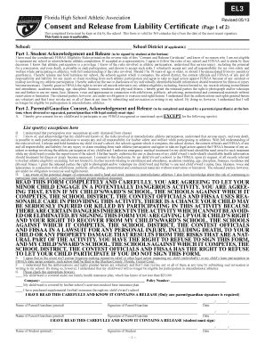 Fillable Online montverde EL3 Florida High School Athletic Association ...