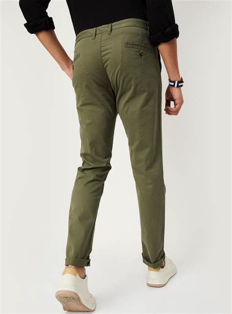 Buy Men Slim Fit Stretch Chinos Online at just Rs. 899.0 ...