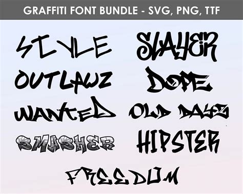 Diferentes Estilos De Fuentes De Graffiti 🥇Graffitis: Tipos De