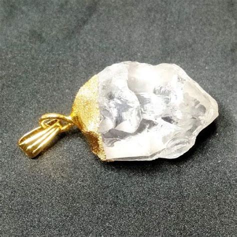 Buy MAUTIK SADIWALA Natural Herkimer Diamond Crystal Pendant Certified ...