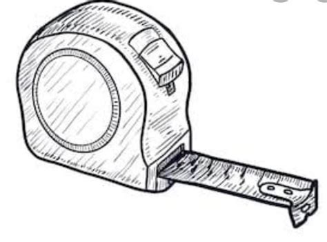 Measureing tape easy drawing - Brainly.in