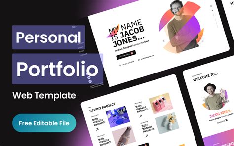 Personal Portfolio Template Free