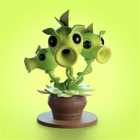 Peashooter Plants Vs Zombies Garden Warfare