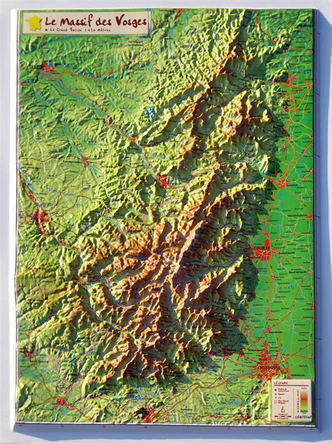 Vosges Mountains Map