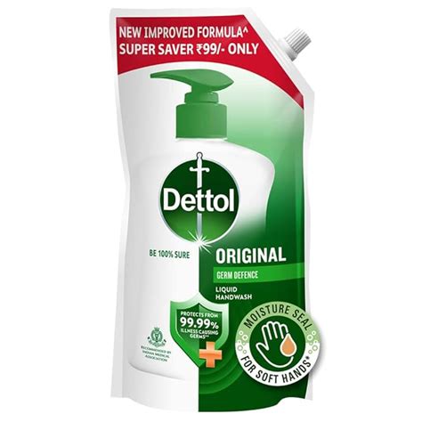 Dettol Liquid Handwash Refill - Original Hand Wash- 675ml | Germ ...