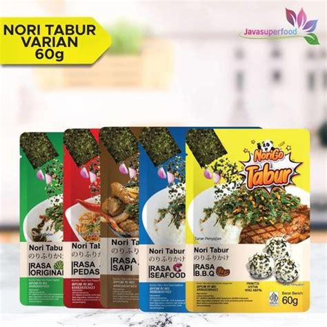 Jual NORI TABUR Rumput Laut NORIGO 60 Gr - Original - Kota Surabaya ...