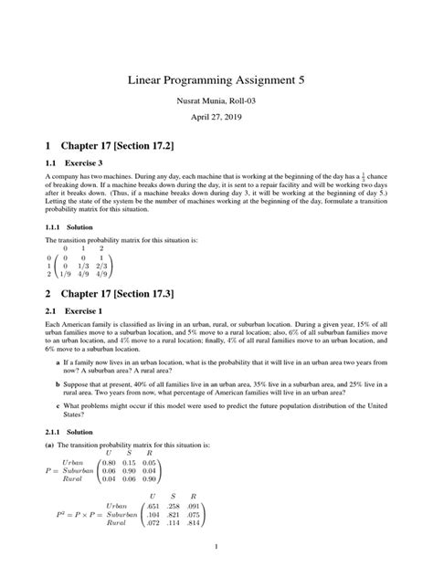 Image result for Linear Programming Assignment