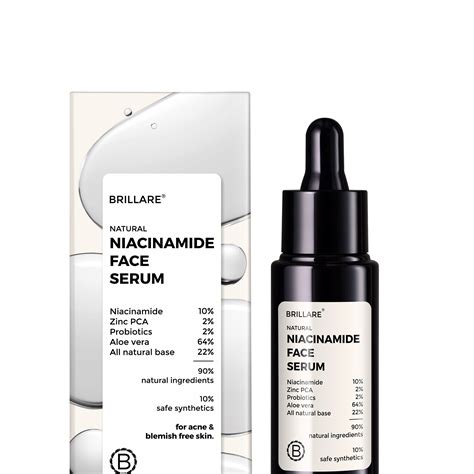 10% Niacinamide Face Serum for Smooth, Glowing Skin – Brillare