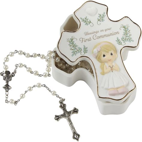 Buy Precious Moments Communion Rosary with Box | Blessings On Your ...