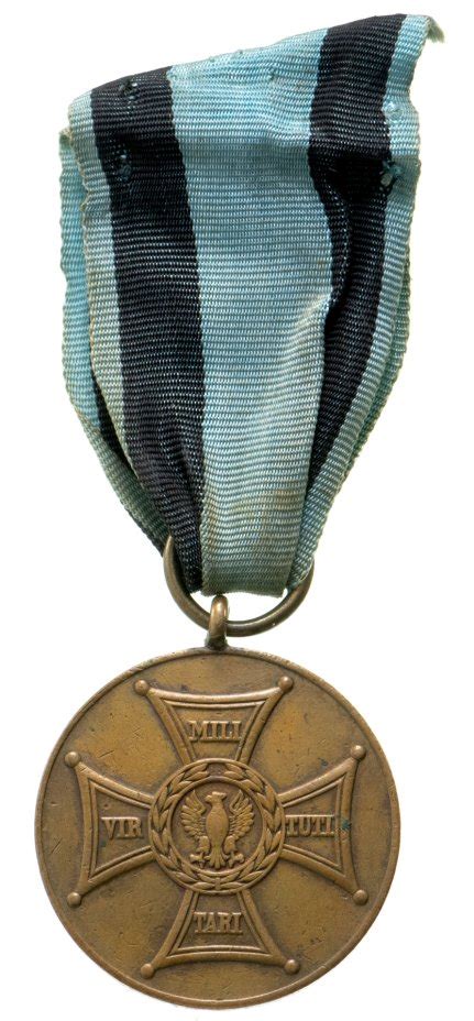 Медаль Польша "Заслуженным на поле Славы 1944" 3-ей степени стоимостью ...