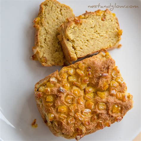 3-Ingredient Protein Corn Bread - Gluten Free & Vegan - Nest and Glow