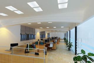 8万元办公空间100平米装修案例_效果图 - 办公室设计 - 设计本