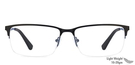 John Jacobs Eyeglasses Supreme Steel JJ E10534 Unisex Half Rim