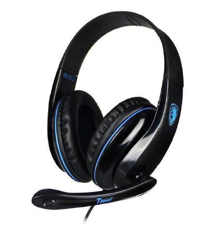 Amazon.in: Buy Sades T-Power SA-701 Gaming Headphones with Mic (Black ...