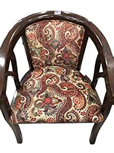 Grover Furniture House Bedroom Chair with Arms Solid Teakwood Chair ...