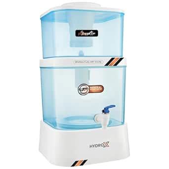 Pureplus 20 L Mineral Pot - Non-Electric Gravity Water Purifier ...