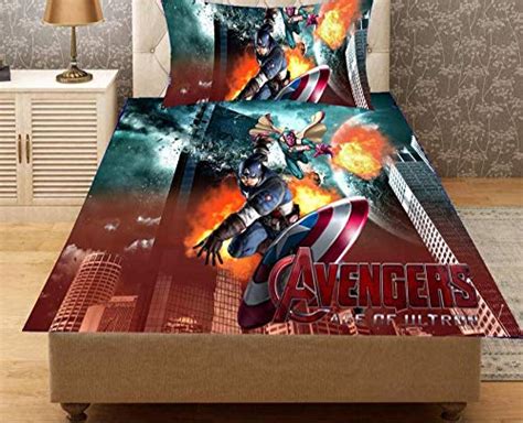 HomeStore-YEP Super Soft Velvet Digital Printed Avengers Single ...