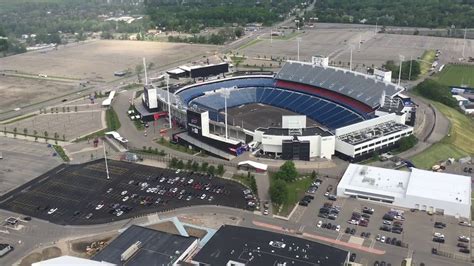 Aerial view of New Era Field - YouTube