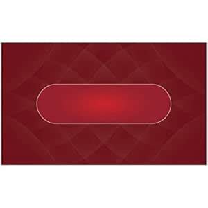 Buy Red : Brybelly Sublimation Poker Table Felt for Casino Quality ...