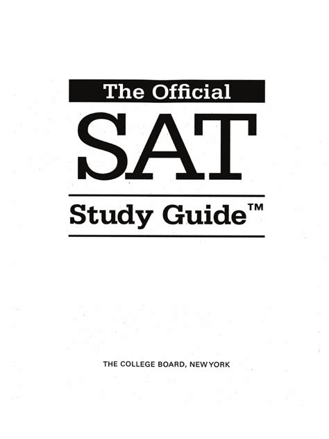 Image result for Official Sat Study Guide