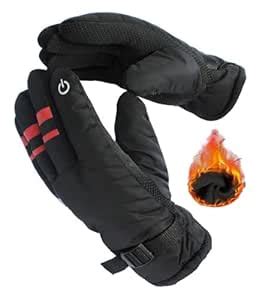 Alexvyan -20℉ Snow and Windproof Thermal Soft Warm Winter Gloves (Fur ...