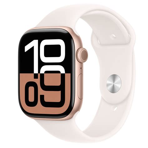 Buy Apple Watch Series 10 GPS + Cellular, 46-mm Rose Gold Aluminium ...