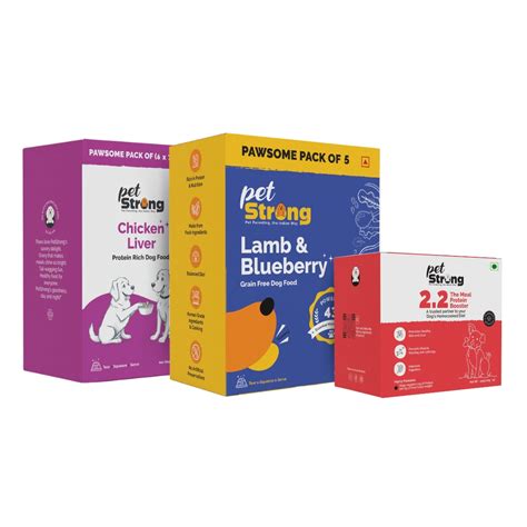 Large Dog Super Value - Grain Free Combo: Lamb and Blueberry Grain-Fre ...