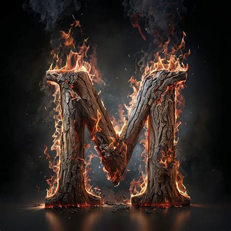 Molten Lava Monogram Letter R with Fiery Glow Design Monogram - Playground