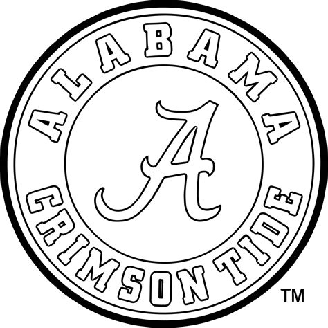 Alabama Football Coloring Pages at GetColorings.com | Free printable ...