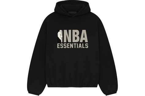 Fear of God Essentials NBA Hoodie (SS25) Black Men's - SS25 - GB