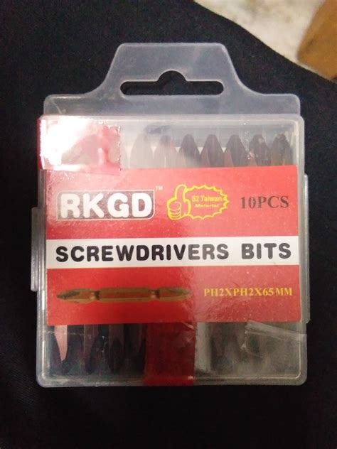 RKGD 1/4 Hex Double Ended Magnetic Screwdriver Bit Ph2 Bits in Bronze ...